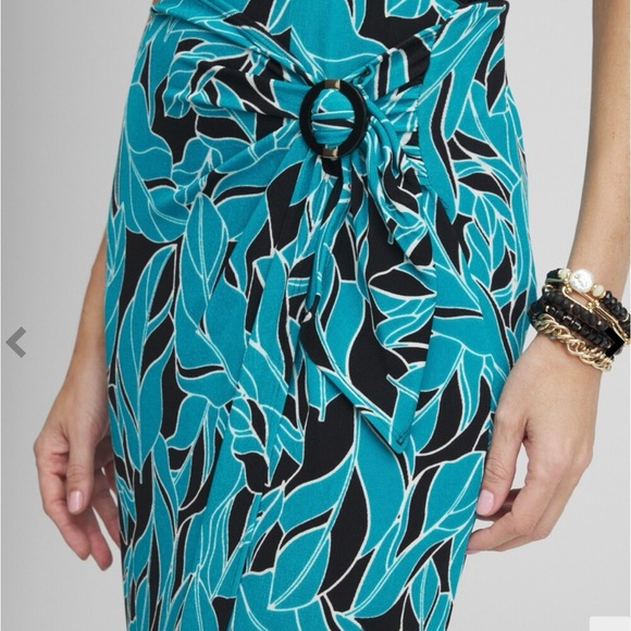 Travelers Faux Wrap Maxi Skirt - Picture 4 of 4